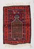 Antique Malatya Kurd Prayer Rug: 3'7" x 5' (109 x 153 cm)