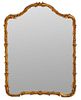 Rococo Style Gilt Wood Mirror
