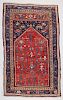 Antique Central Anatolian Prayer Rug: 4'7" x 7'4" (140 x 224 cm)