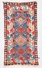 Antique Kazak Rug: 3'3" x 5'10" (99 x 178 cm)