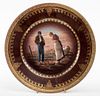 Royal Vienna Cabinet Plate, The Angelus 1900