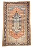 Antique Bakhshaish Rug, 11'5" x 18'3" ( 3.48 x 5.56 M )
