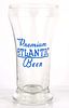 1944 Atlantic Premium Beer 5¼ Inch Tall Bulge Top ACL Drinking Glass Atlanta, Georgia