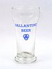 1949 Ballantine Beer 5½ Inch Tall Bulge Top ACL Drinking Glass Newark, New Jersey