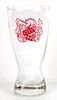 1969 Falls City Beer 6½ Inch Tall Bulge Top ACL Drinking Glass Louisville, Kentucky