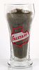 1943 Falstaff Beer 6 Inch Tall Bulge Top ACL Drinking Glass Saint Louis, Missouri