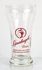1966 Leinenkugel Beer 5¼ Inch Tall Bulge Top ACL Drinking Glass Chippewa Falls, Wisconsin