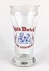 1951 Old Dutch Beer 5½ Inch Tall Bulge Top ACL Drinking Glass Findlay, Ohio
