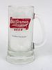 1969 Old German Beer 6½ Inch Tall Glass Mugs Cumberland, Maryland