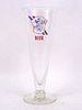 1933 Wagner Beer 8 Inch Tall Stemmed ACL Drinking Glass Granite City, Illinois