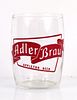 1957 Adler Brau Beer 3¼ Inch Tall Barrel Glass Appleton, Wisconsin