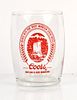 1957 Coors Beer 3¼ Inch Tall Barrel Glass Golden, Colorado