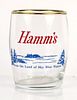 1957 Hamm's Beer 3¼ Inch Tall Barrel Glass Saint Paul, Minnesota