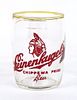 1950 Leinenkugel's Beer 3¼ Inch Tall Barrel Glass Chippewa Falls, Wisconsin