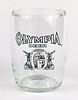 1967 Olympia Beer 3¼ Inch Tall Barrel Glass Tumwater, Washington