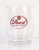 1958 Pearl Lager Beer 3¼ Inch Tall Barrel Glass San Antonio, Texas