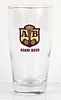 1960 Asahi Beer 5 Inch Tall Straight Sided ACL Drinking Glass Kyobashi, Tokyo