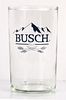 1980 Busch Beer 4 Inch Tall Straight Sided ACL Drinking Glass Saint Louis, Missouri