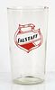 1933 Falstaff Beer 4⅓ Inch Tall Straight Sided ACL Drinking Glass Saint Louis, Missouri