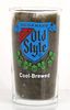 1964 Heileman's Old Style Beer 4¼ Inch Tall Straight Sided ACL Drinking Glass La Crosse, Wisconsin