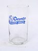 1946 Oconto Pilsener Beer 4¼ Inch Tall Straight Sided ACL Drinking Glass Oconto, Wisconsin