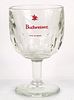 1965 Budweiser Beer 6 Inch Tall Thumbprint ACL Glass Goblet Saint Louis, Missouri