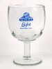 1977 Schlitz Light Beer 6 Inch Tall Thumbprint ACL Glass Goblet Milwaukee, Wisconsin