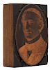 Houdini, Harry. Photographic Copper Printing Block. Portrait of Houdini. Circa 1912. Copper printing