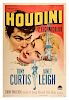 Houdini. American, Paramount Studios, 1953. One-sheet (26 _ x 40 _о) color poster advertising Paramo