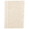Vincent van Gogh Handwritten Manuscript