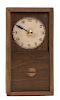 Wonder Clock/X-Ray Clock. London: DavenportНs, ca. 1930. Walnut box (5 _ x 3 x 1о) with encased cloc