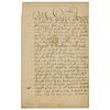 King Gustav IV Adolf of Sweden Document Signed