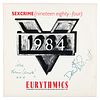 Eurythmics Signed Album