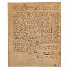 John Marshall Eulogy: Handwritten Manuscript by Joseph Tate