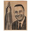 Gus Grissom Signed Photograph