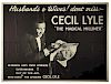 Lyle, Cecil. Husbands & Wives DonНt Miss: Cecil Lyle. сThe Magical Milliner.о Great Britain, ca. 194