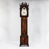 New Jersey or New York Veneered and Inlaid Tall Clock