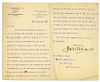 [Houdini, Harry] AttorneyНs Letter to Houdini Regarding Possible Libel. On letterhead of J.B. Robert