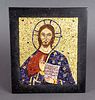 Micromosaic Plaque of Jesus Christ