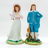 2pc Lefton China Figurines, Boy and Girl 04233