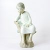 Little Boy Thinking 1014876 - Lladro Porcelain Figure