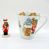 Royal Doulton Bunnykins Figurine & Mug Set, Merry Christmas