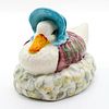 Jemima Puddle-Duck Feather Nest - Beswick - Beatrix Potter Figurine