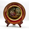 Antique Royal Vienna "Sweet Fruits"" Charger Collector Plate