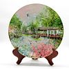 Royal Doulton Garden Of Tranquility by Chen Chi Plate