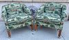 Pair Upholstered Golf Club Chairs #2 