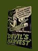 Vintage DEVIL'S HARVEST Marijuana Tin Sign 