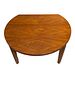 Mid Century FURNITURE BY MARBLE Dark Wood Side Table
