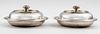 Tiffany & Co. Sterling Covered Entree Plates, Pair
