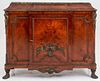 Louis XIV/Regence Revival Tall Side Cabinet